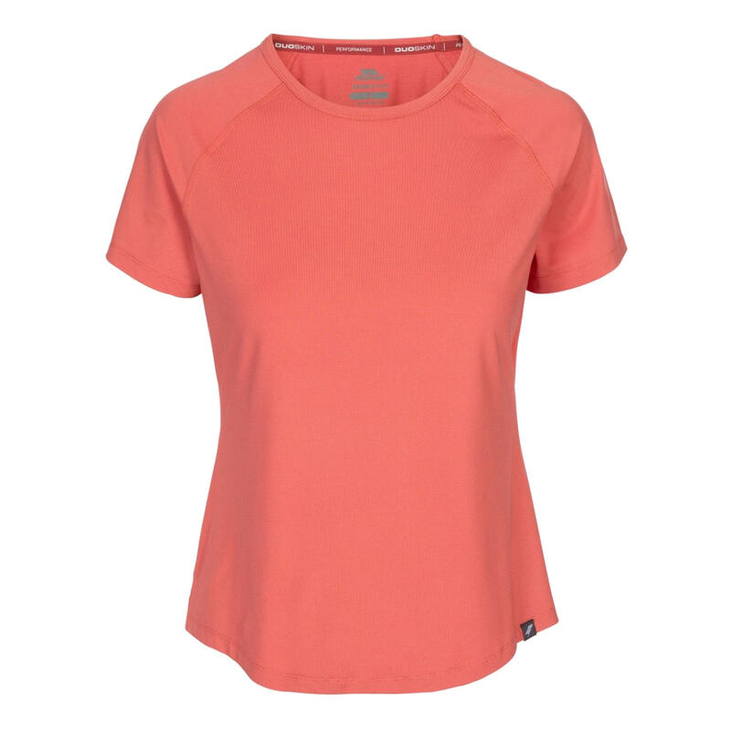 Tshirt OUTBURST Femme (Rouge pâle)