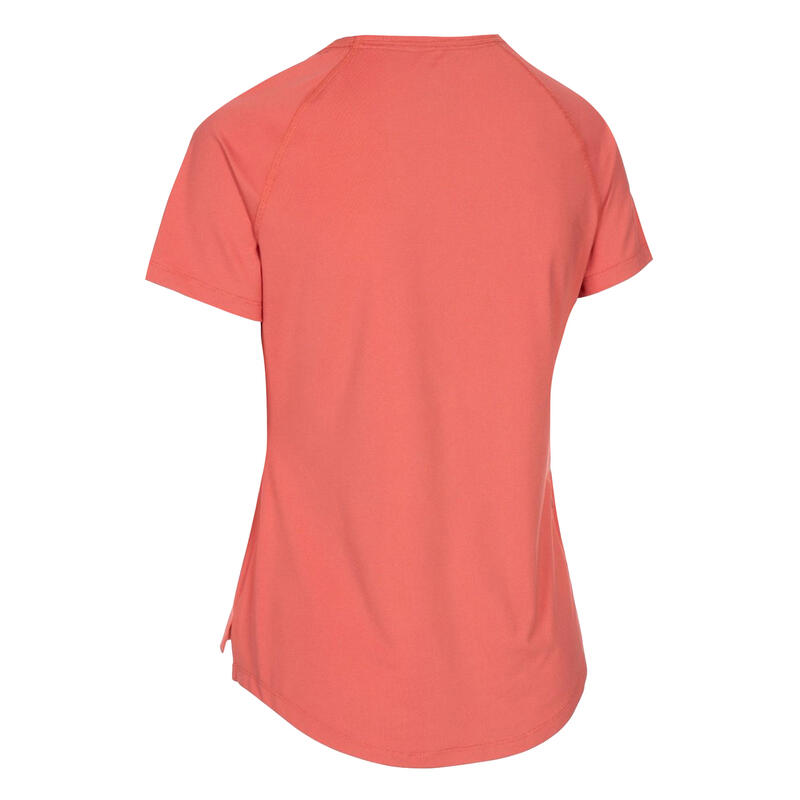 Tshirt OUTBURST Femme (Rouge pâle)