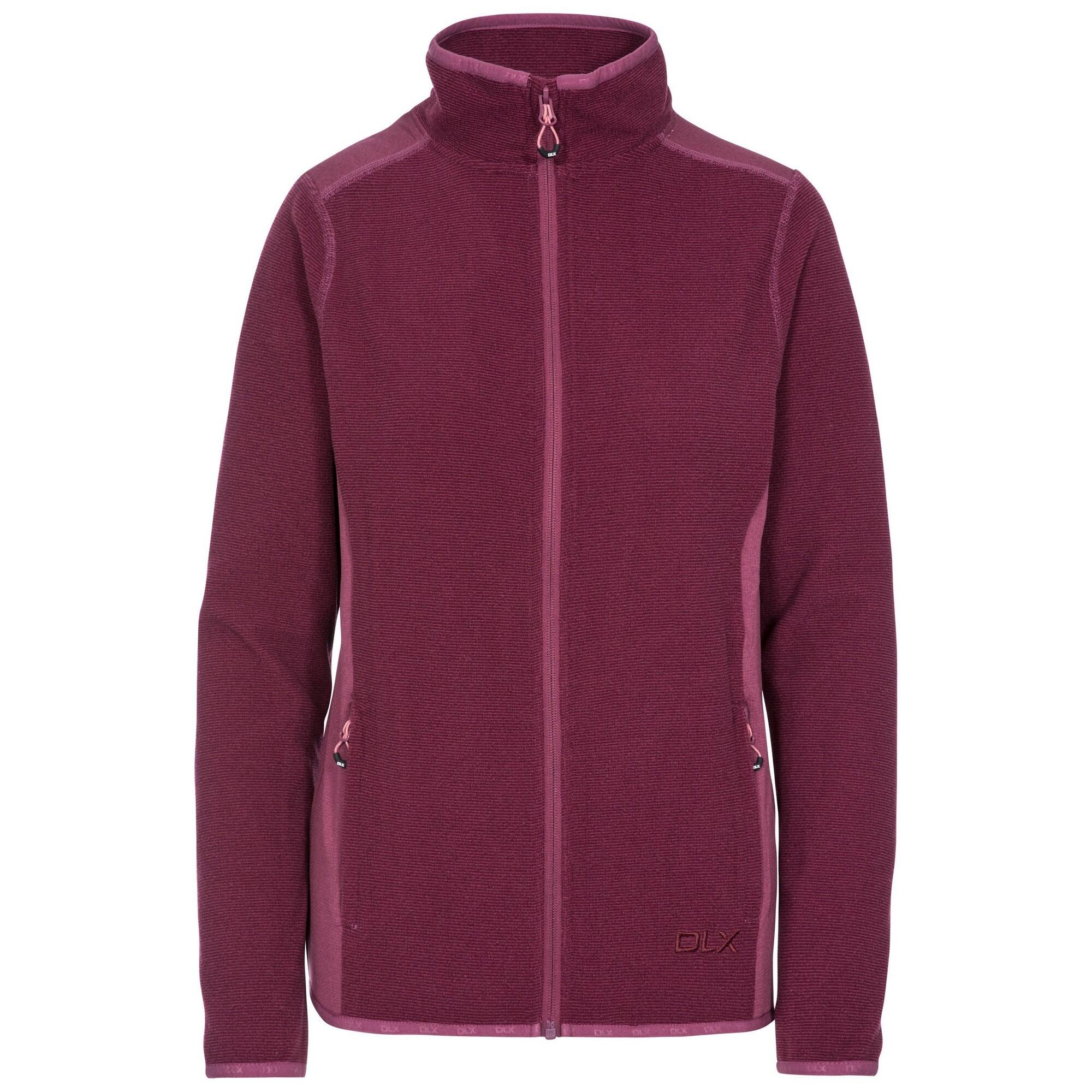 Women's KELSEY fleece jacket (Dark magenta)