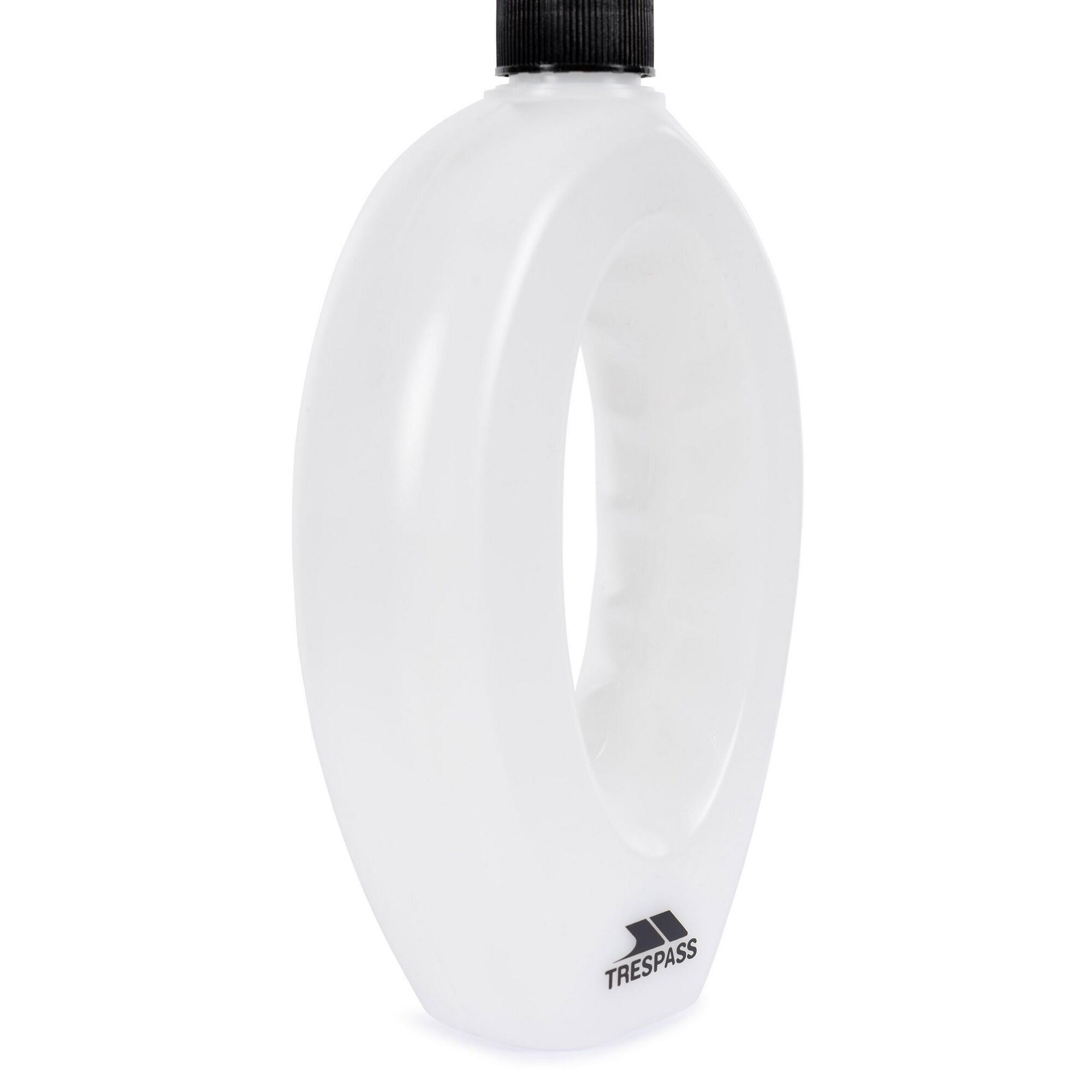 Wasserflasche "Sprint", Laufen Damen und Herren Weiß 2/4