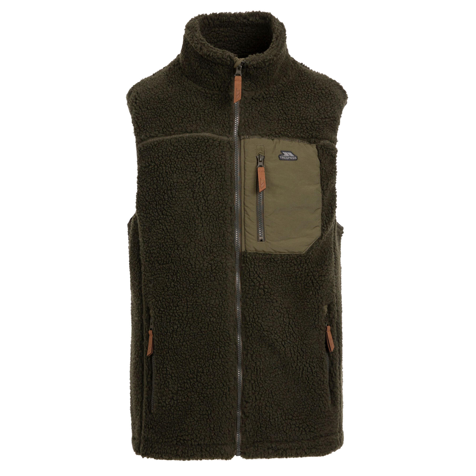 BUCKLESS Men's sleeveless jacket (Khaki)