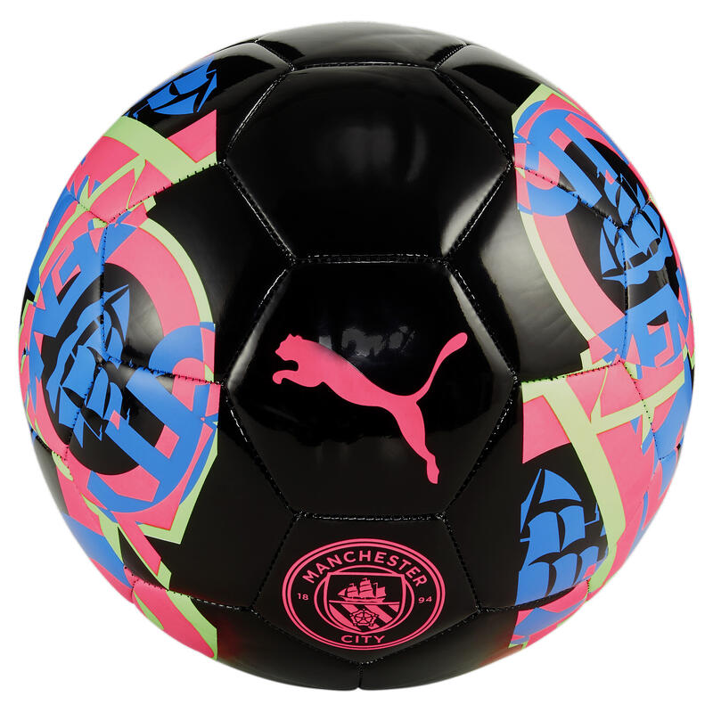 Ballon FtblCore Manchester City PUMA Black Sunset Glow Speed Green Pink