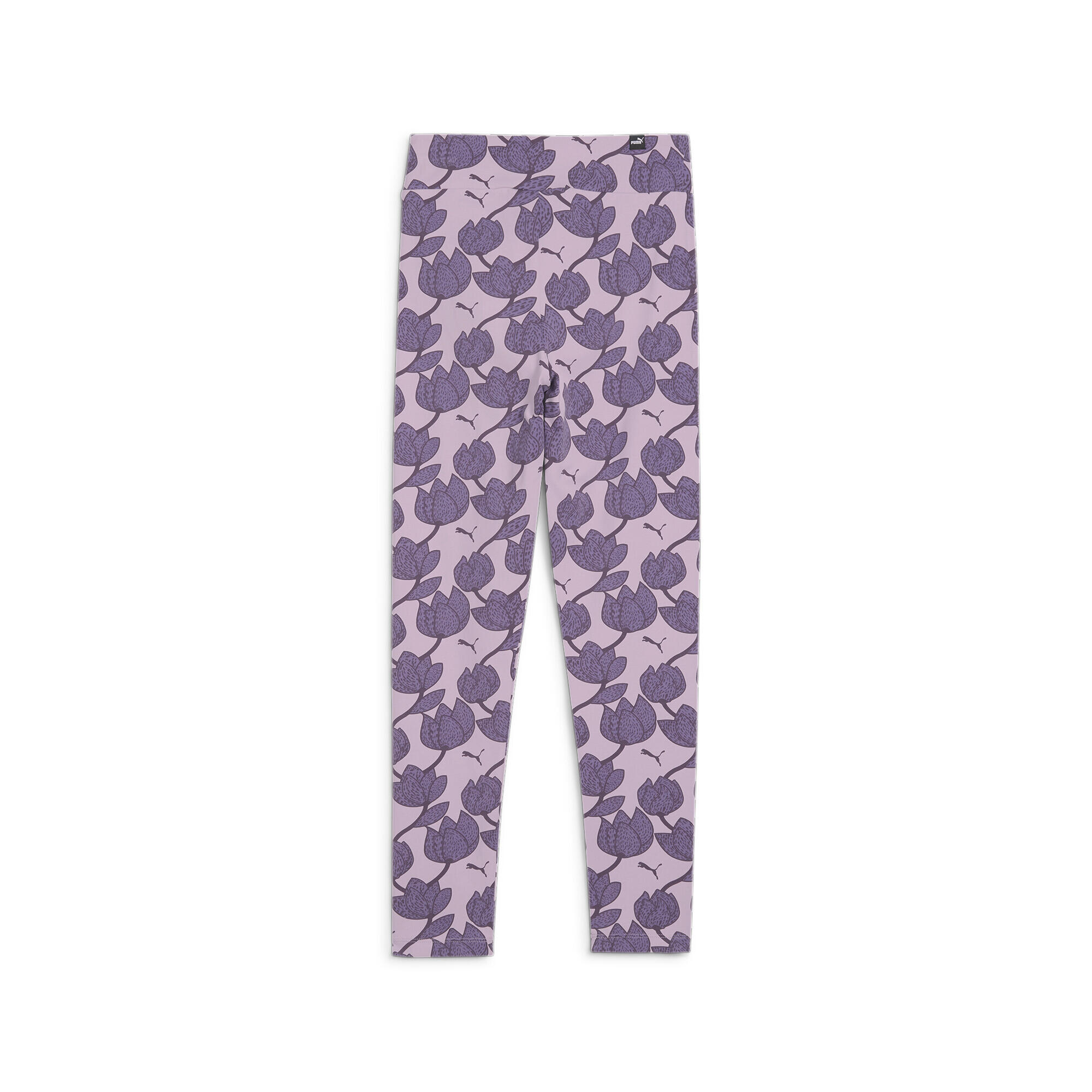 Leggings ESS+ BLOSSOM da bambina PUMA Grape Mist Purple 5/5