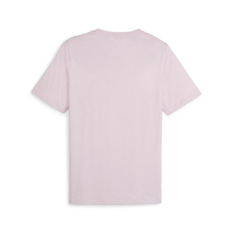 Essentials+ zweifarbiges T-Shirt mit kleinem Logo Herren PUMA