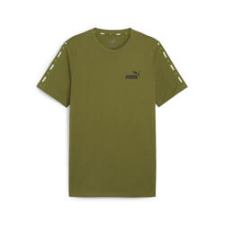 Essentials+ T-shirt met band voor heren PUMA Olive Green