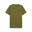 Essentials + T-Shirt mit Logo-Tape Herren PUMA Olive Green