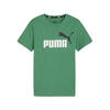 Camiseta Niño Essentials+ Two-Tone Logo PUMA Archive Green