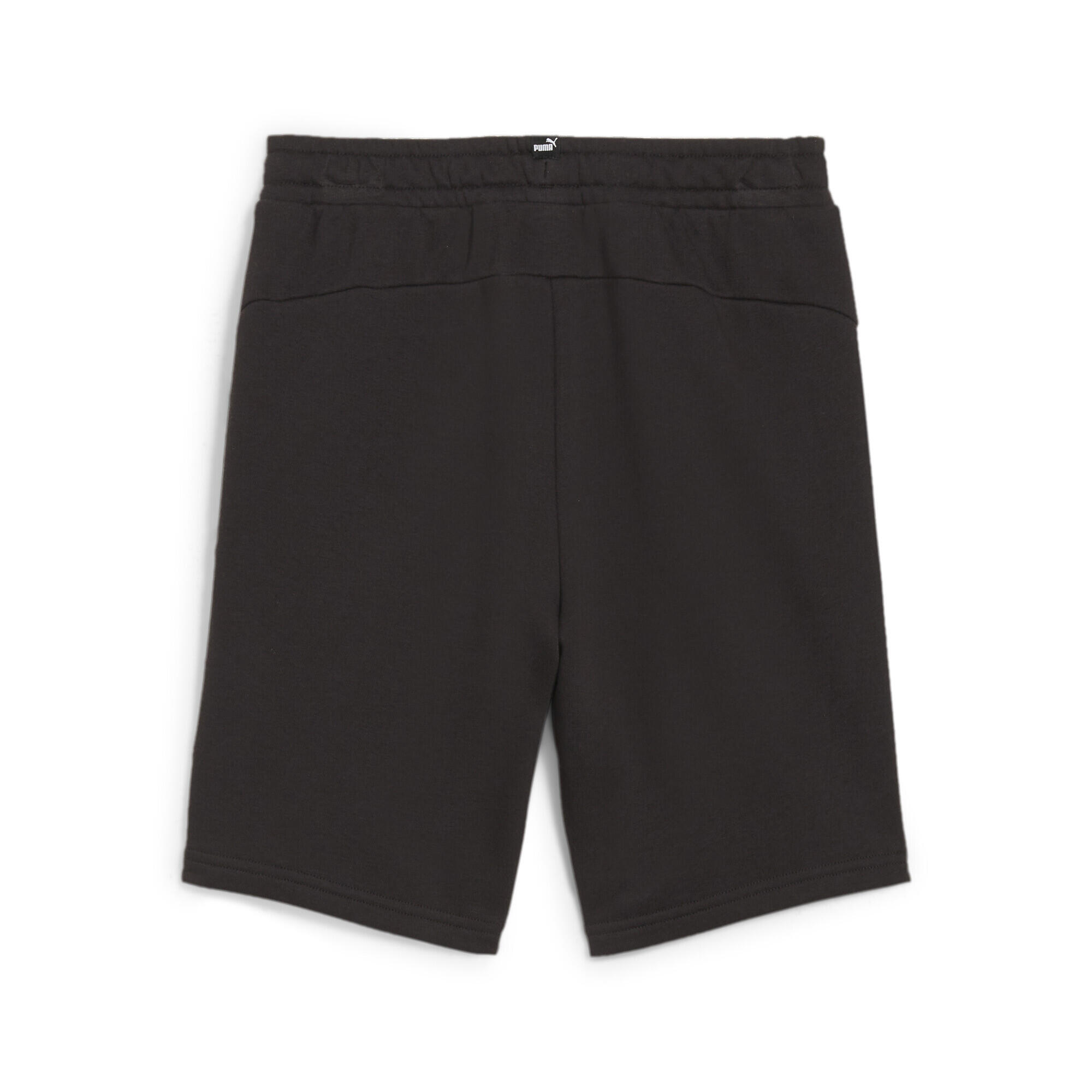 Essentials+ tweekleurige short voor jongeren PUMA Black Lime Sheen 5/5