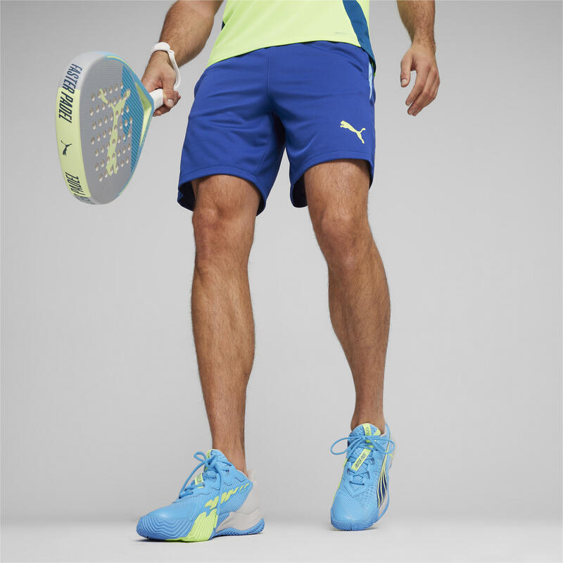 Individual padelshort voor heren PUMA Cobalt Glaze Luminous Blue