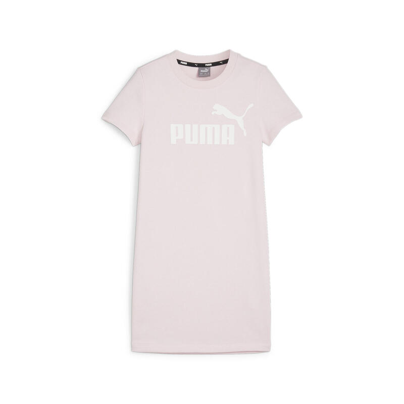 Essentials+ Logo jurk voor jongeren PUMA Whisp Of Pink