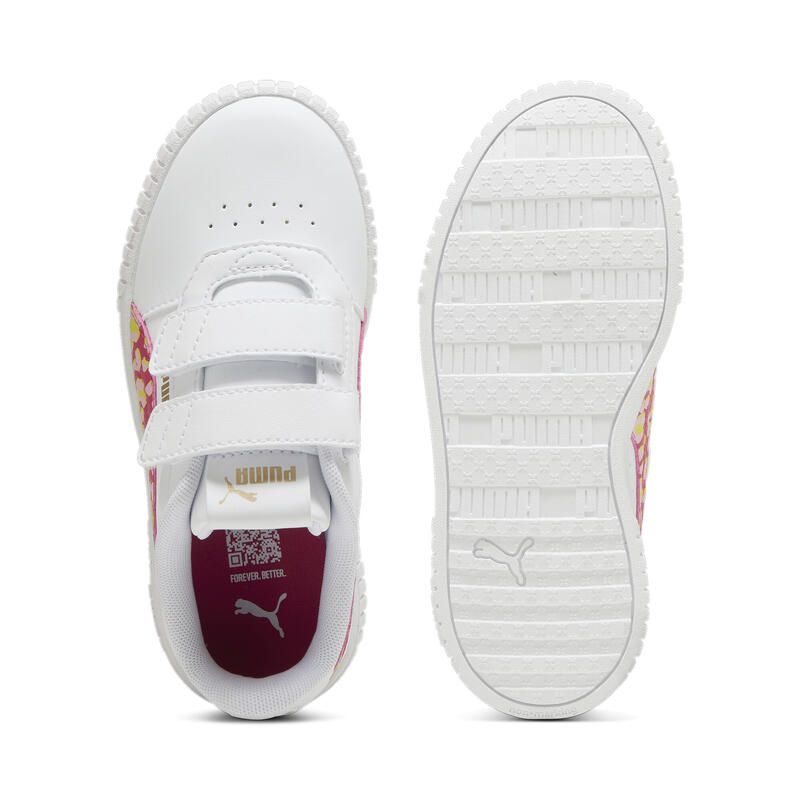 Carina 2.0 Animal Update sneakers voor kinderen PUMA White Garnet Rose Gold Pink