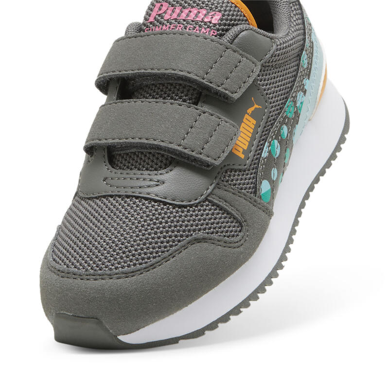 PUMA R78 Summer Camp sneakers voor kinderen PUMA Cool Dark Gray Sparkling Green