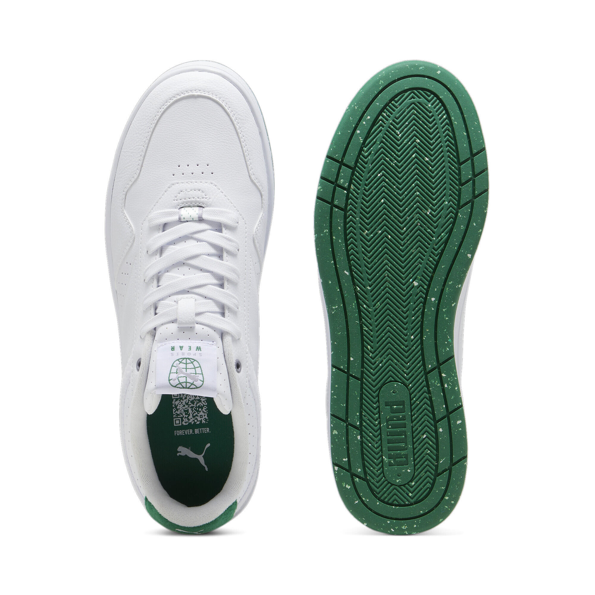 Zapatillas Court Classic Better PUMA White Archive Green 6/7