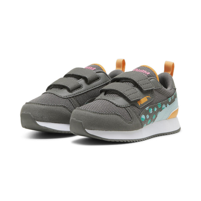 PUMA R78 Summer Camp Sneakers Kinder PUMA Cool Dark Gray Sparkling Green