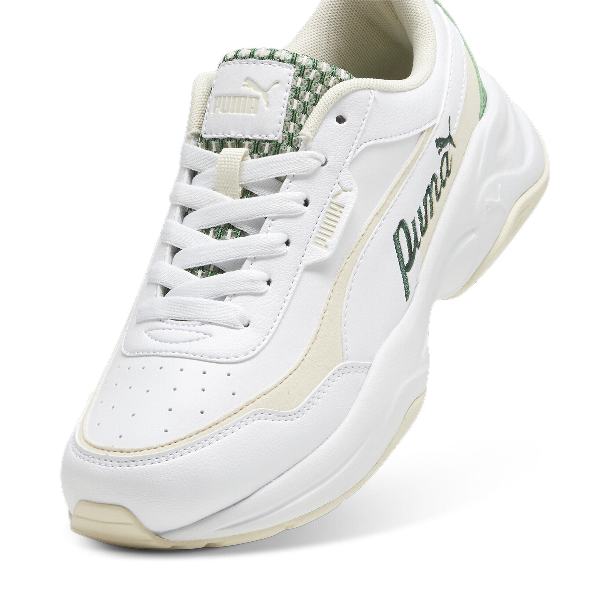 Zapatillas Cilia Mode Blossom PUMA White Sugared Almond Pure Green Beige 6/6
