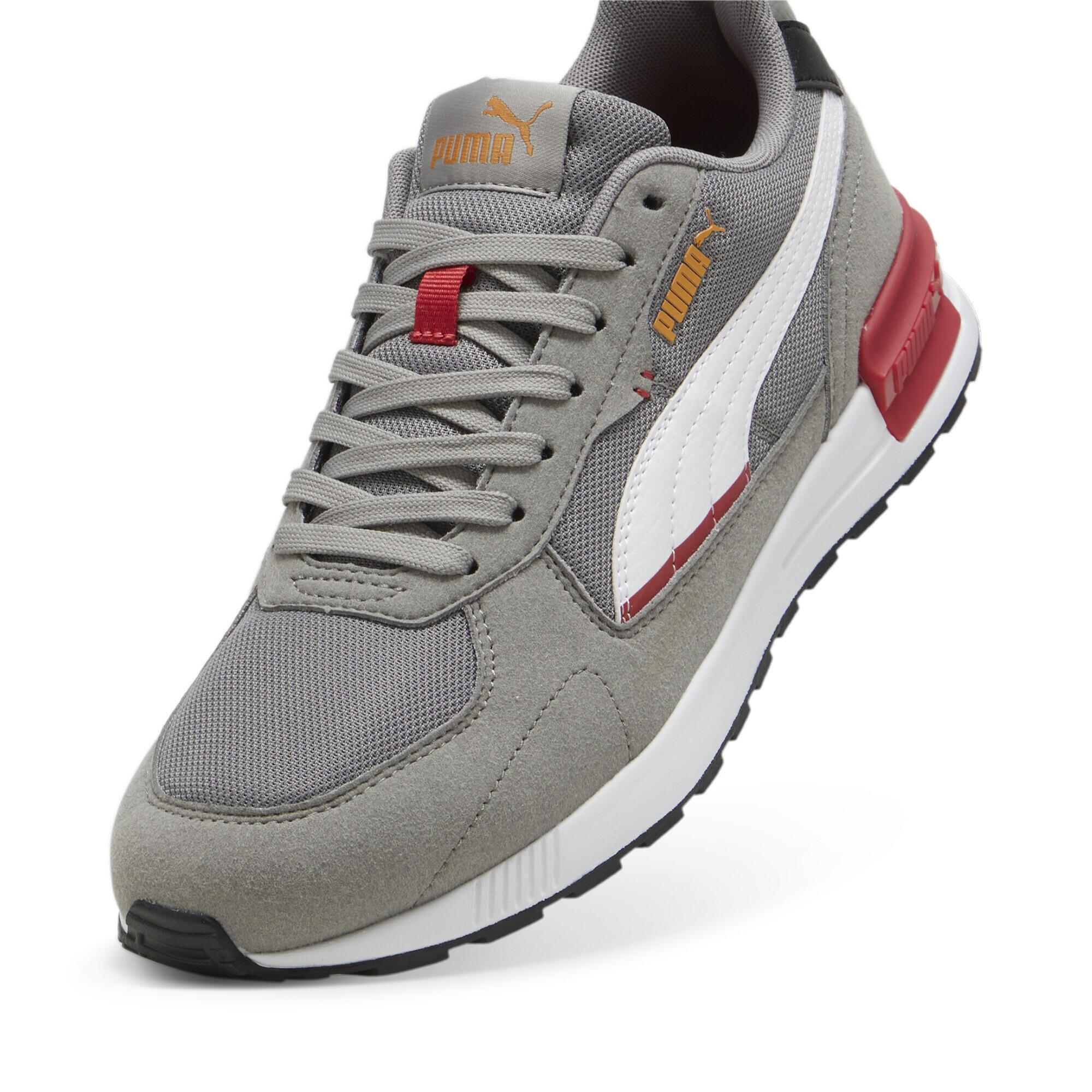 Sneakers Graviton PUMA Stormy Slate White Club Red Ginger Tea Gray 6/7