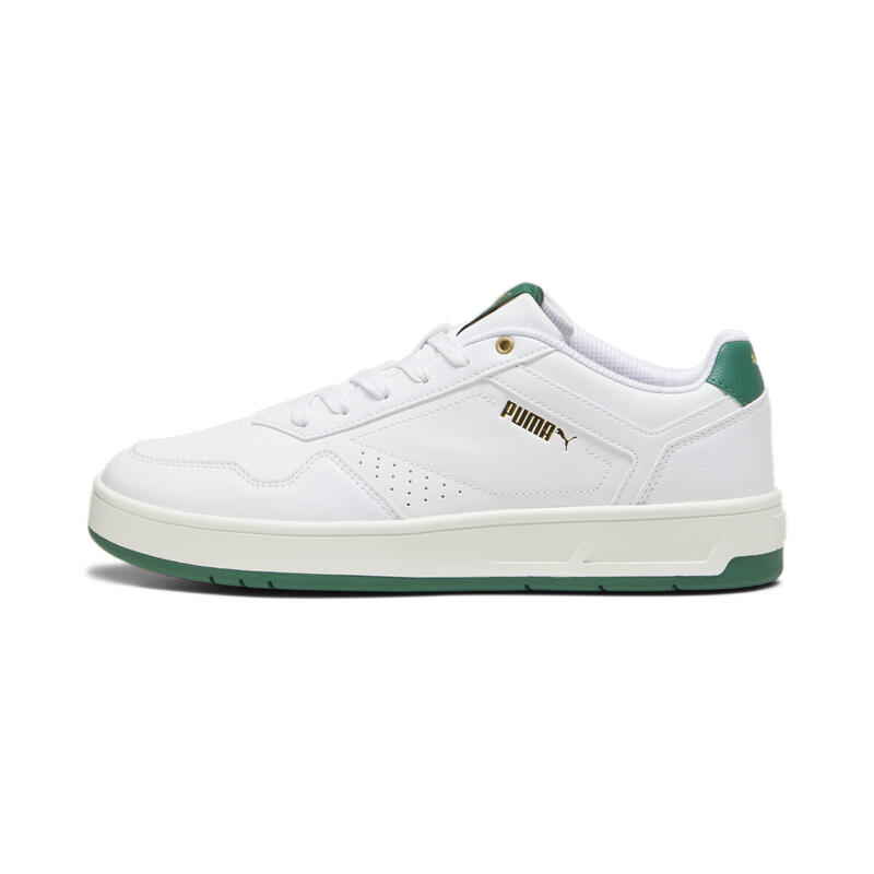 Sneakersy Court Classic PUMA White Vine Gold Green