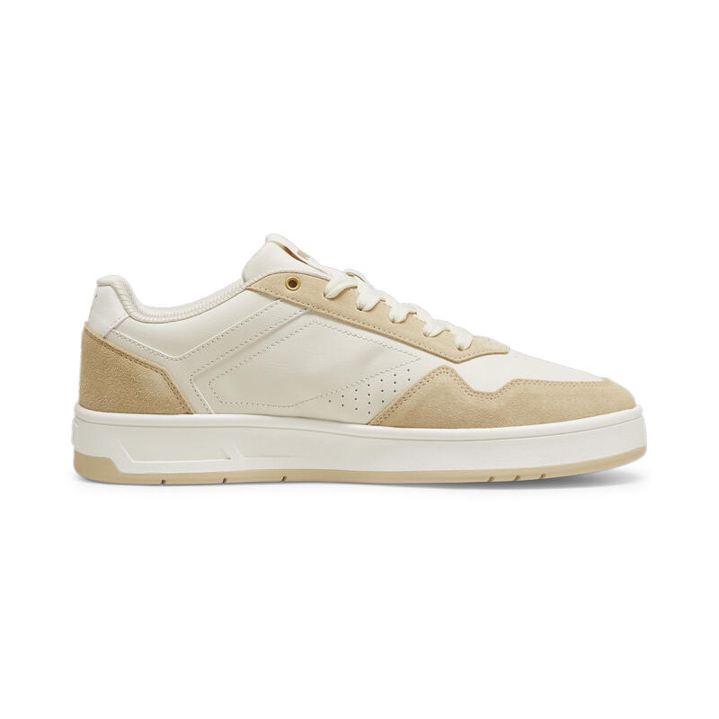 Zapatillas Court Classic de ante PUMA Alpine Snow Toasted Almond White Beige