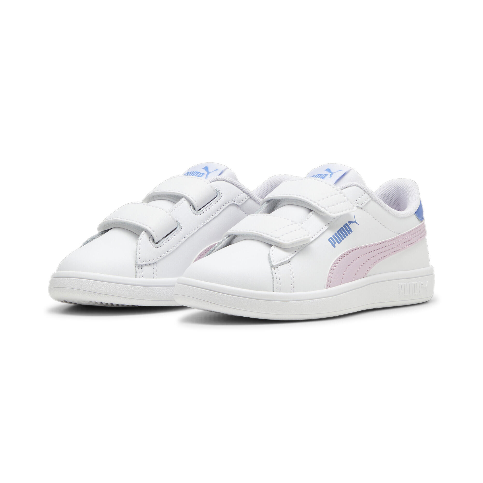 WEISS / königliches Lila / violett