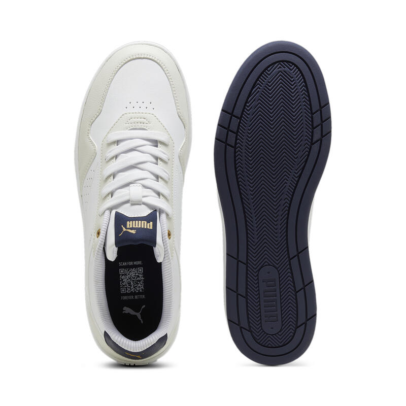 Court Classic sneakers PUMA White Vapor Gray Navy Blue