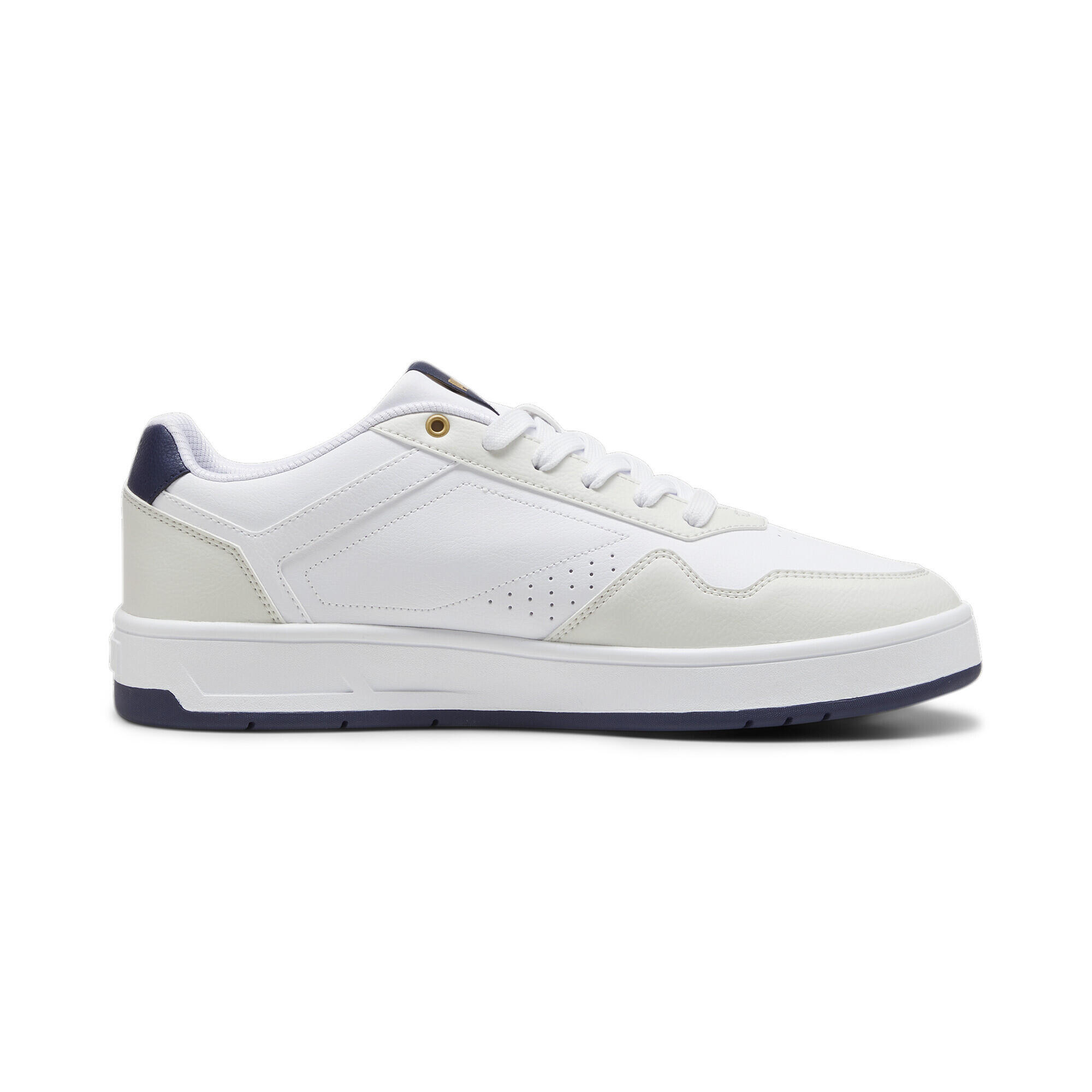 Sneakers Court Classic PUMA White Vapor Gray Navy Blue 5/6