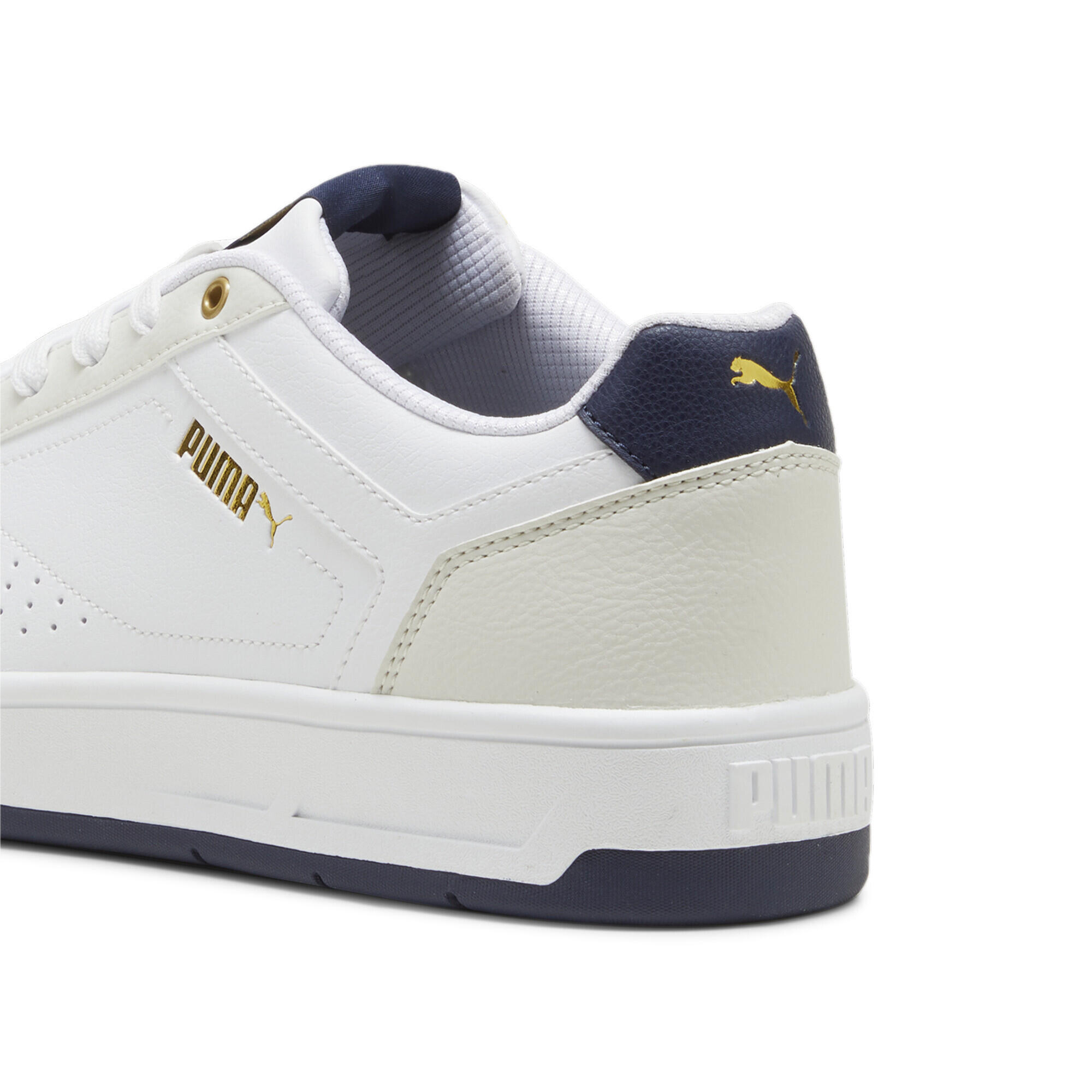 Sneakers Court Classic PUMA White Vapor Gray Navy Blue 2/6