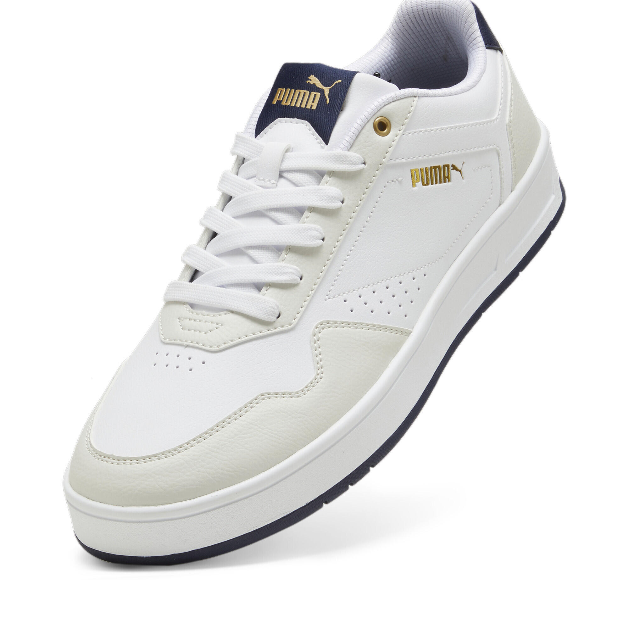 Sneakers Court Classic PUMA White Vapor Gray Navy Blue 6/6