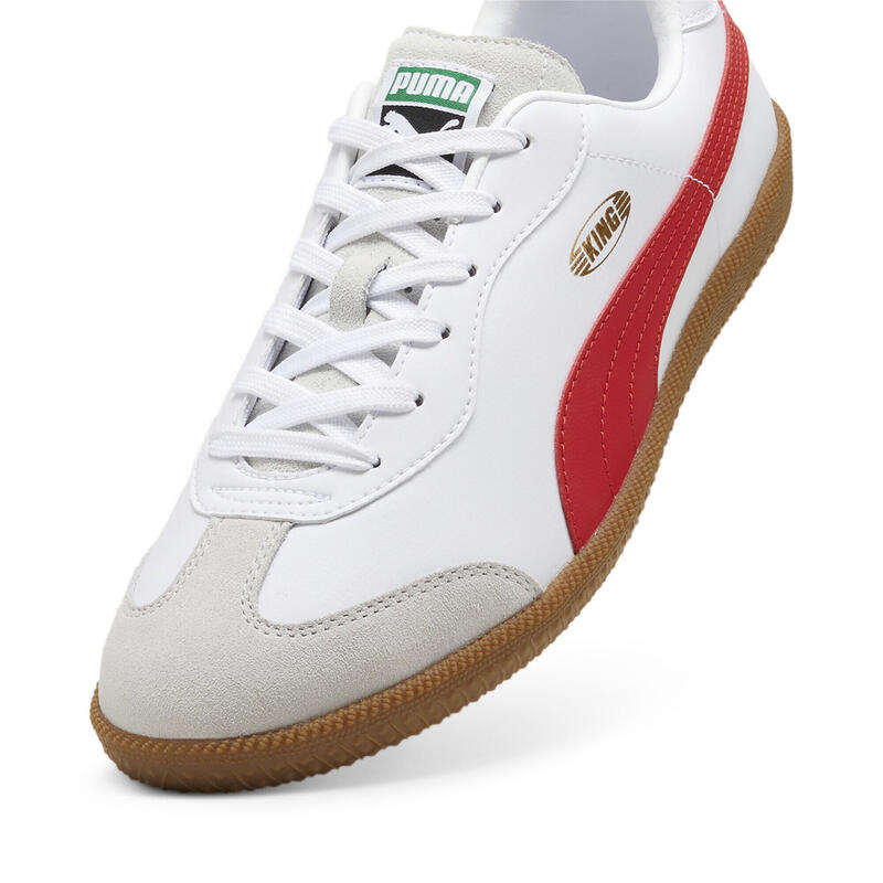 Chaussure de futsal KING 21 IT PUMA White Red