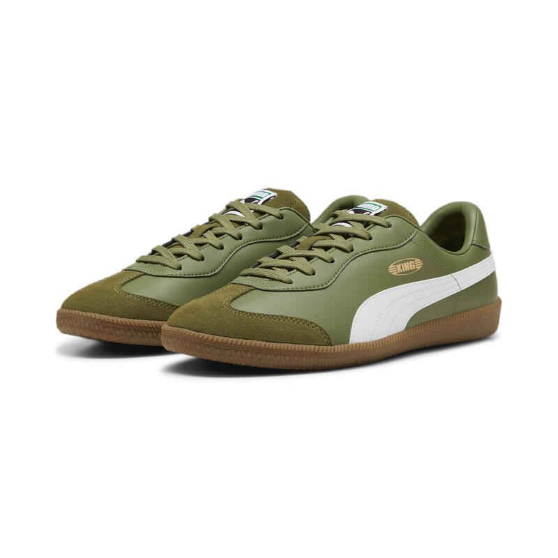 Chaussure de futsal KING 21 IT PUMA Olive Green White