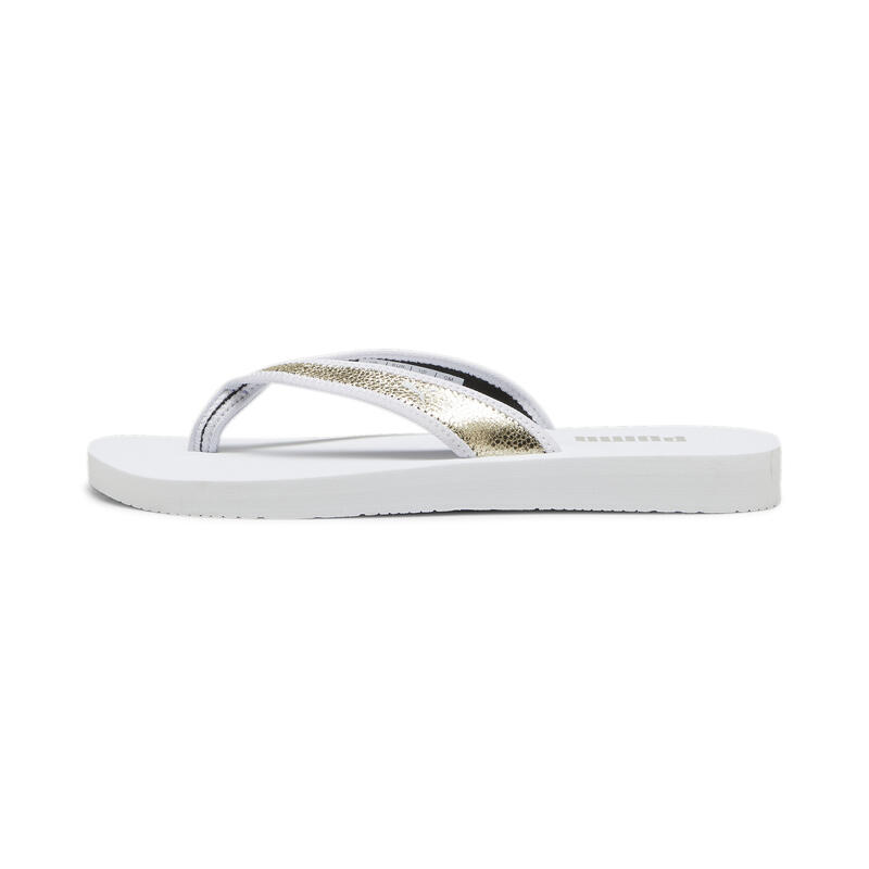 Claquettes Sandy Flip Femme PUMA White Gold