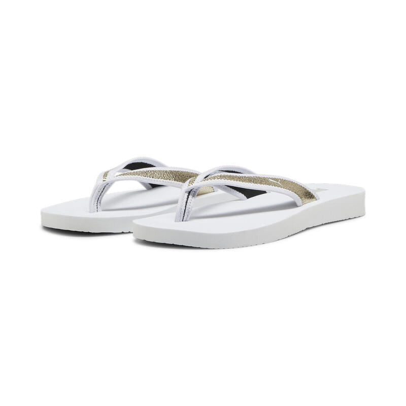 Claquettes Sandy Flip Femme PUMA White Gold