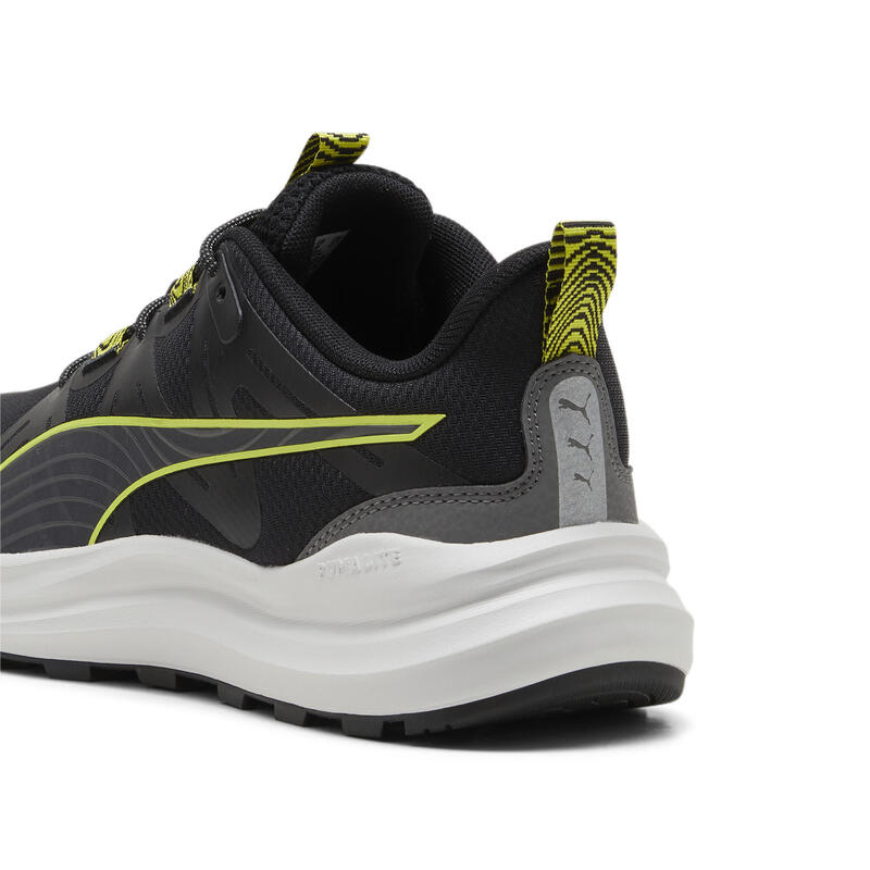 Chaussures de trail Reflect Lite trail PUMA Black Cool Dark Gray Lime Pow Green