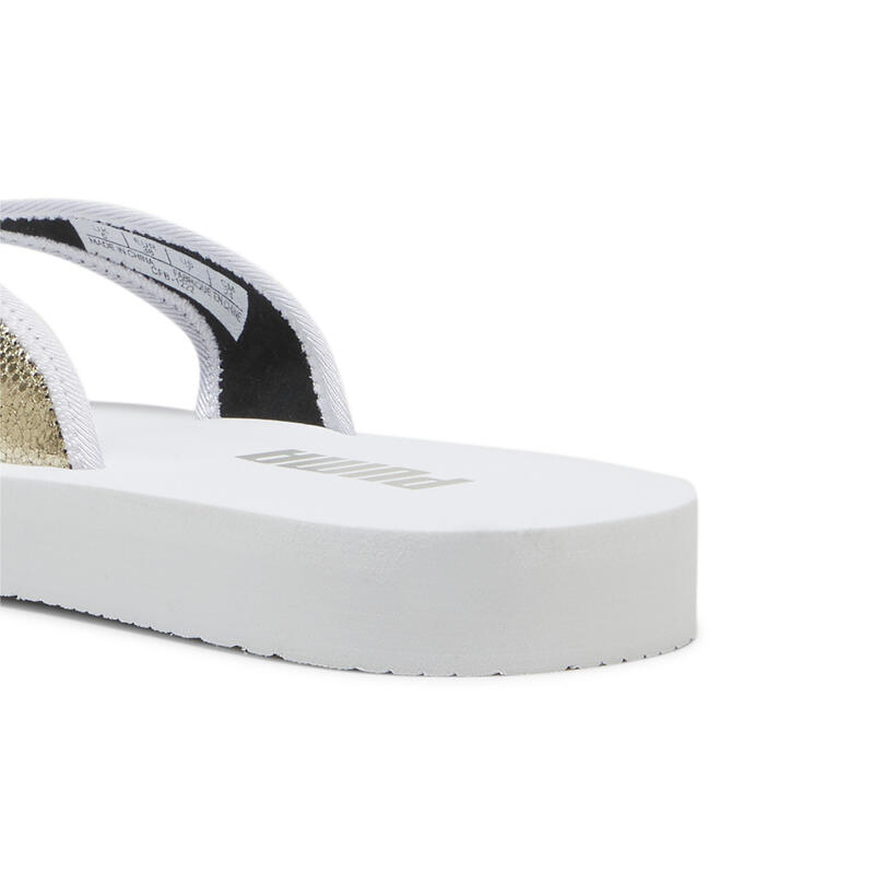 Chanclas de mujer Sandy Flip PUMA White Gold