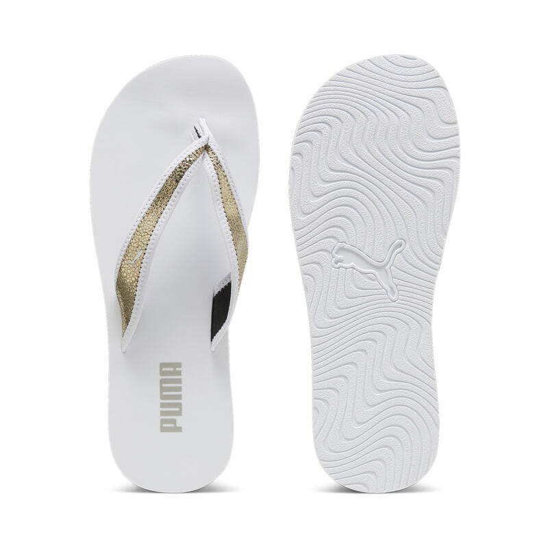 Sandy Flip badslippers voor dames PUMA White Gold