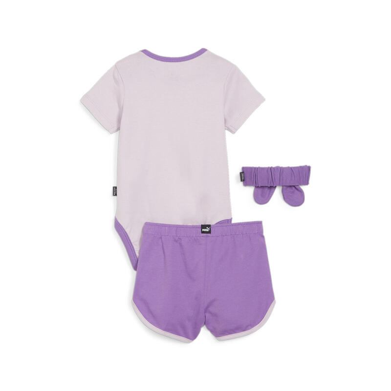 Completo Minicats Bow Newborn da bimba PUMA Grape Mist Purple