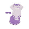 Minicats Bow Newborn set voor baby's PUMA Grape Mist Purple