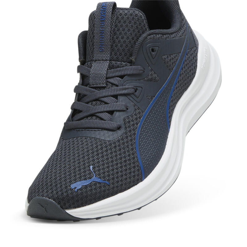 Zapatillas de running Reflect Lite Niño PUMA Strong Gray Cobalt Glaze Black Blue