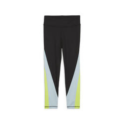 PUMA FIT 7/8-legging voor kinderen PUMA Black Lime Pow Green