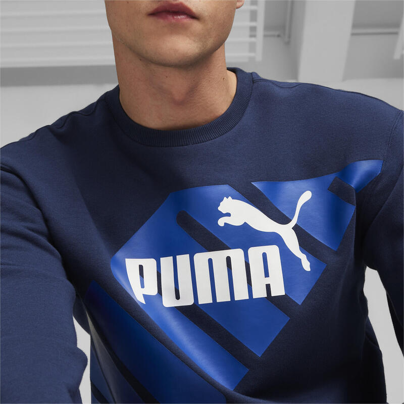 PUMA POWER sweatshirt met print voor heren PUMA