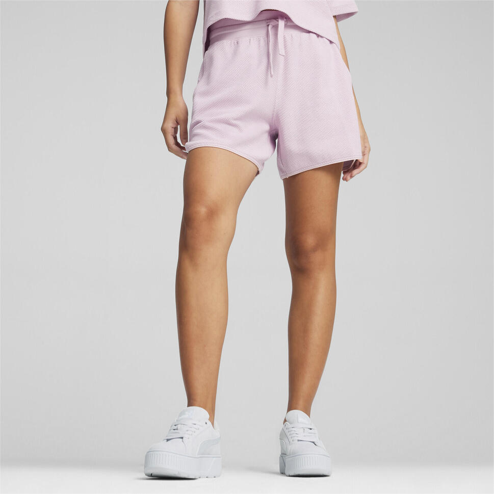 Damskie szorty HER PUMA Grape Mist Purple