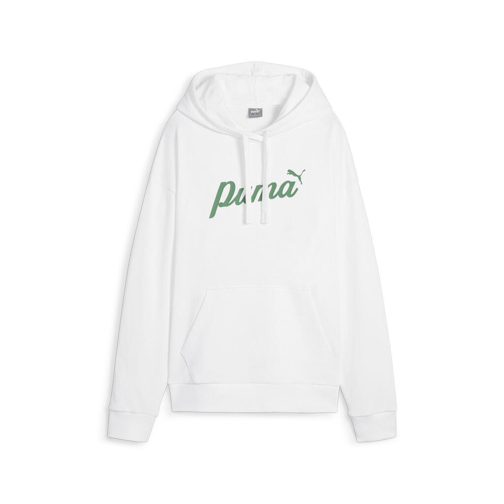 Hood Puma Ess Script, White, Women