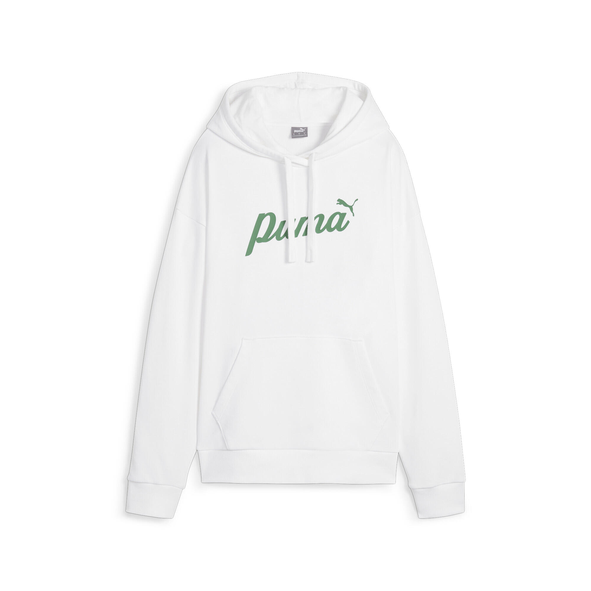 Puma - Hoodie Script Ess+ Femme Puma White - Pull - Blanc - 48 Xl - Decathlon