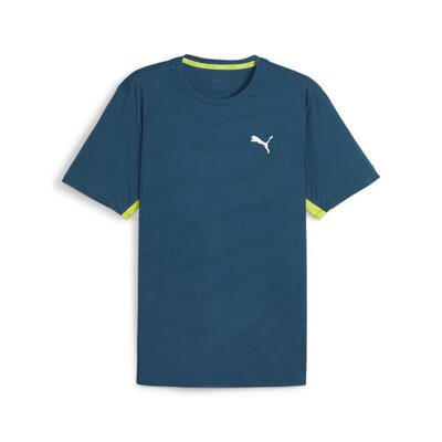 Run favorite velocity t-shirt voor heren puma ocean tropic blue