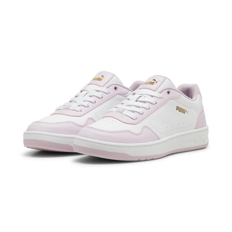 Tenis Mujer Court Classy PUMA White Grape Mist Gold Purple