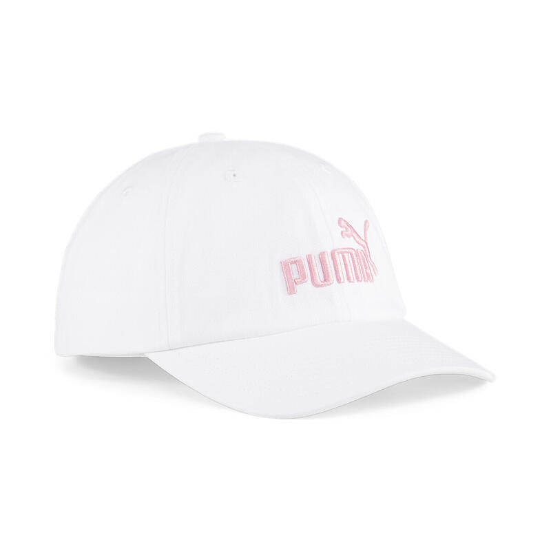 Casquette Essentials No.1 PUMA White Pink Lilac