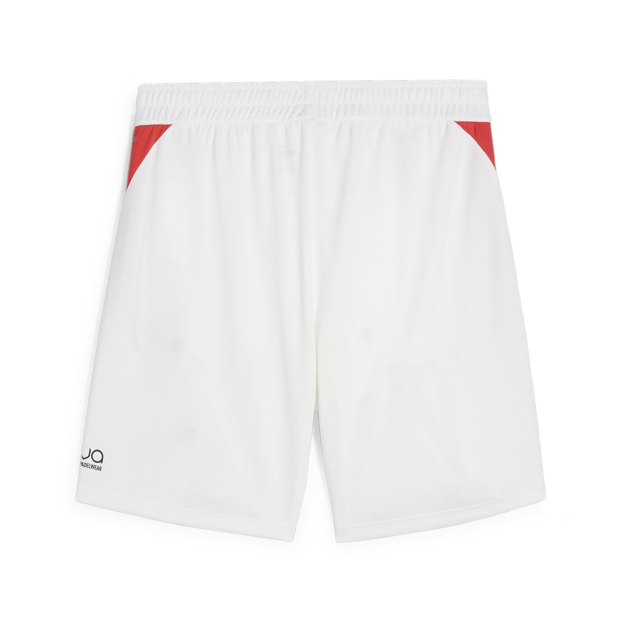 Shorts Individual Padel da uomo PUMA White Active Red 6/6