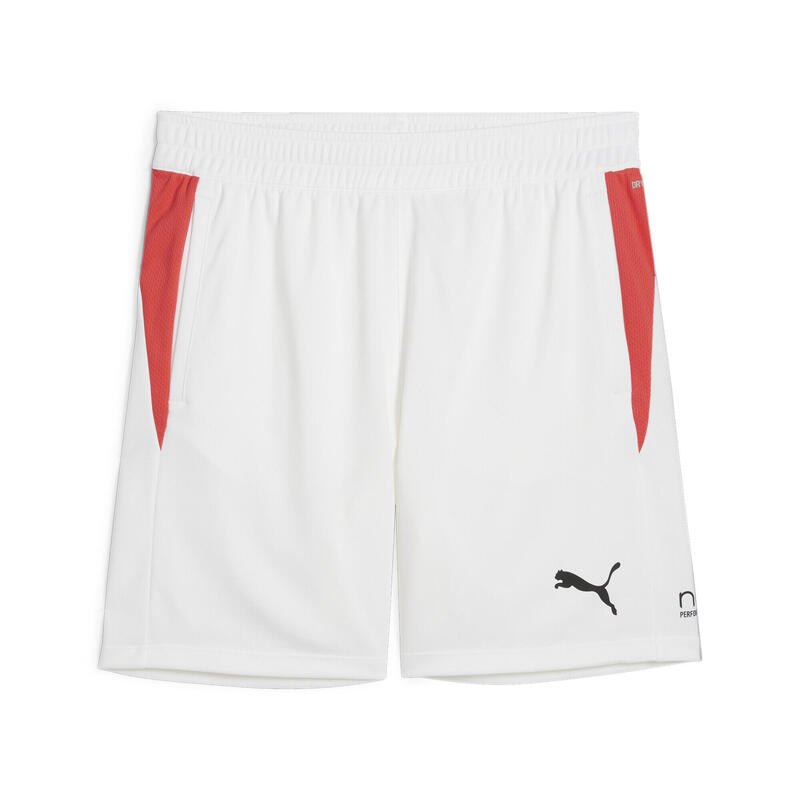 Individual padelshort voor heren PUMA White Active Red