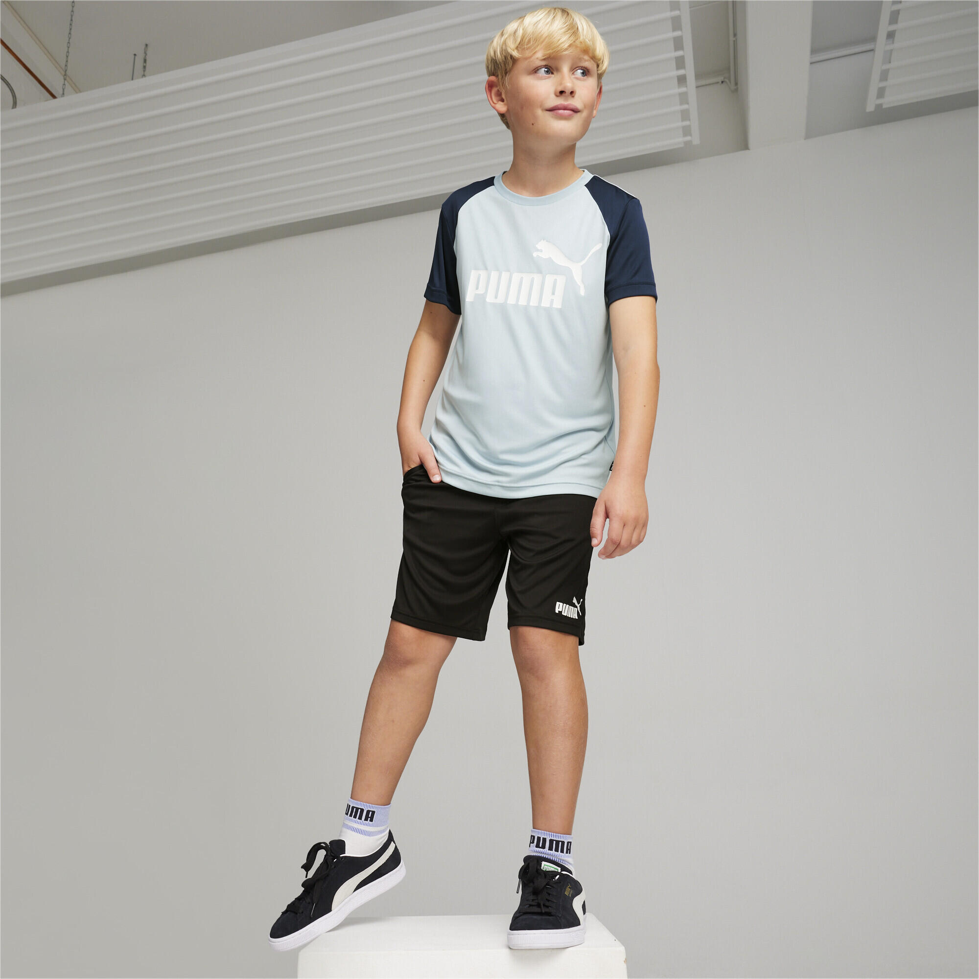 Ensemble de shorts en polyester pour Enfant et Adolescent PUMA 3/5