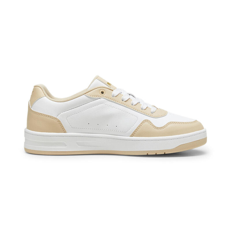 Sneakers Court Classy PUMA White Cashew Gold Beige