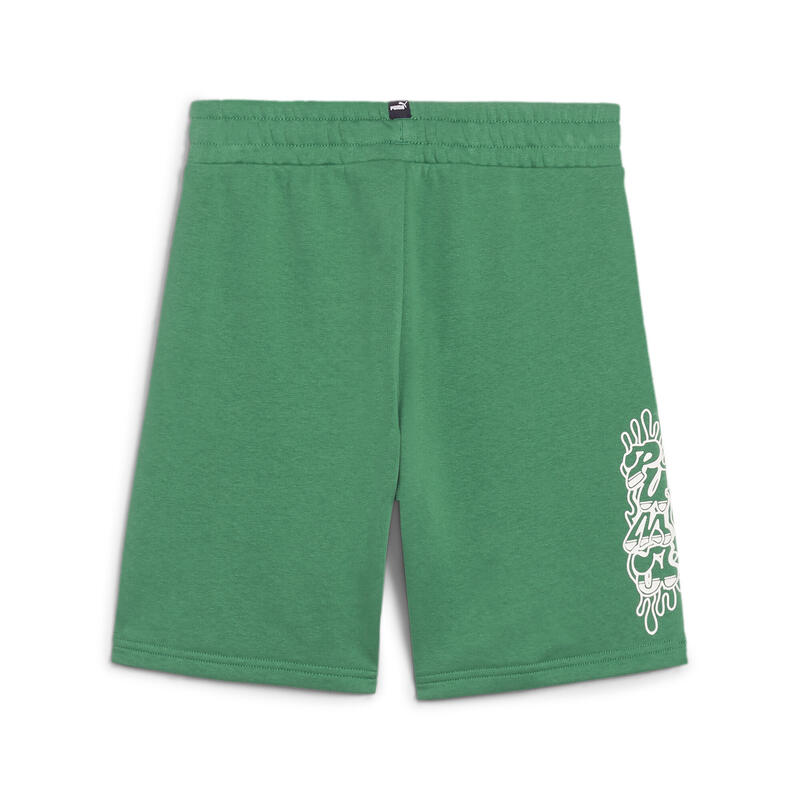 ESS+ Mid 90s short voor jongeren PUMA Archive Green